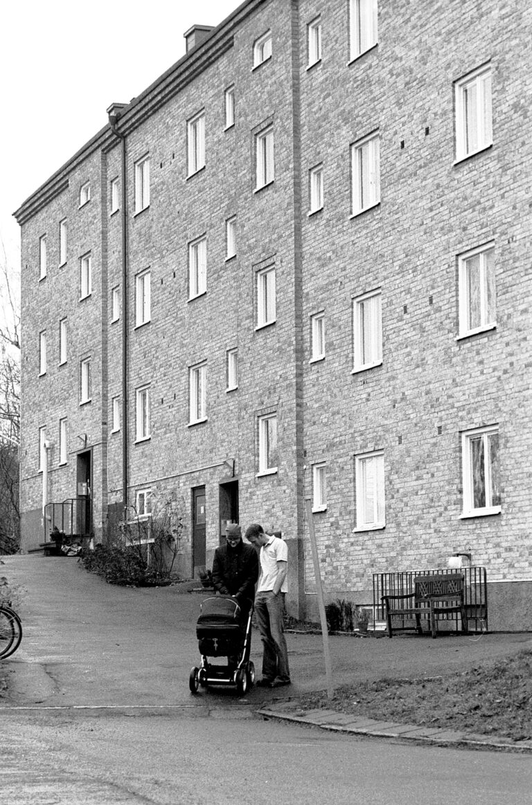 Barnvagnsstolthet på julafton